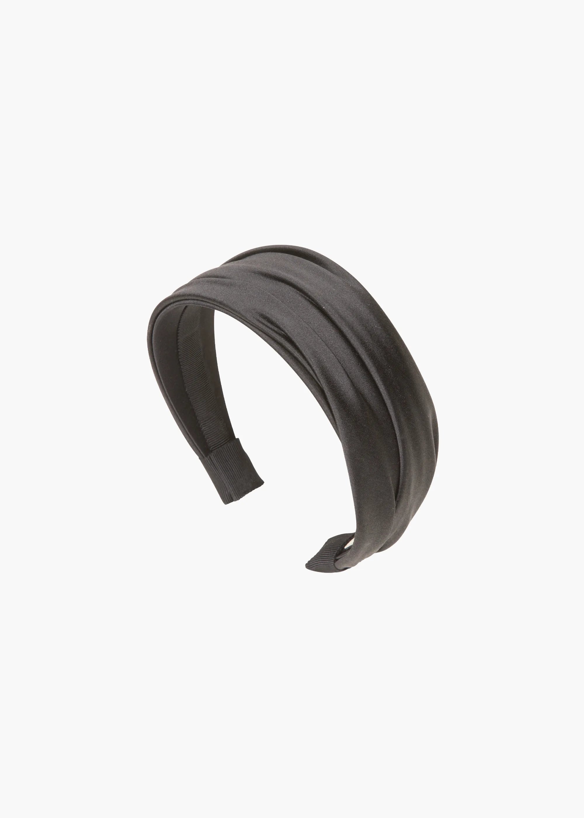 Natasha Headband for Women - Soft Stretchy Black Hair Band - Perfect for Workouts, Yoga, and Everyday Wear