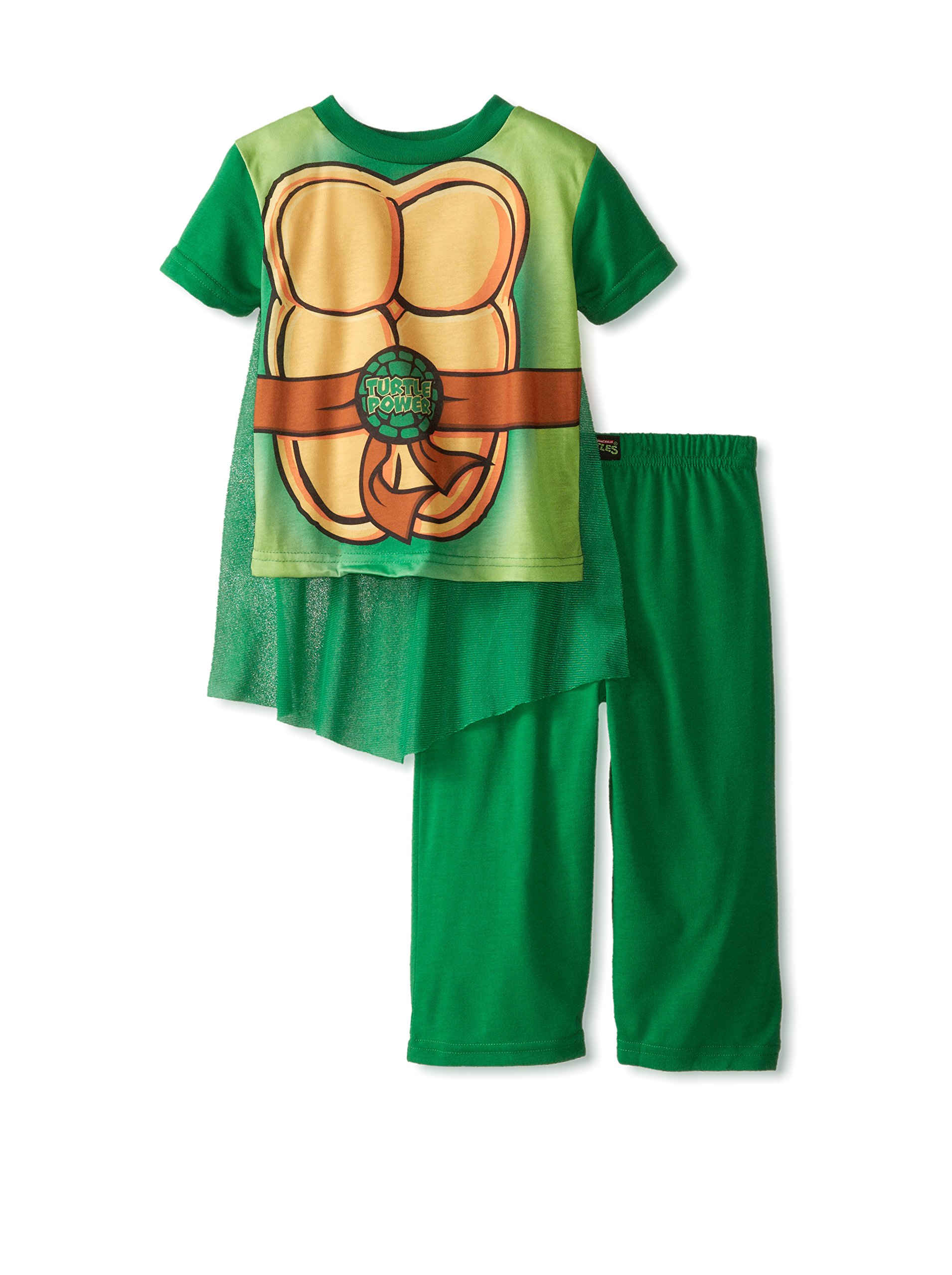 AME Kids' Ninja Turtles Pajama Set - Soft Cotton 2-Piece PJS for Boys 2T | Cute Cartoon Sleepwear for Toddlers | Perfect for Bedtime, Lounging & Birthday Gifts