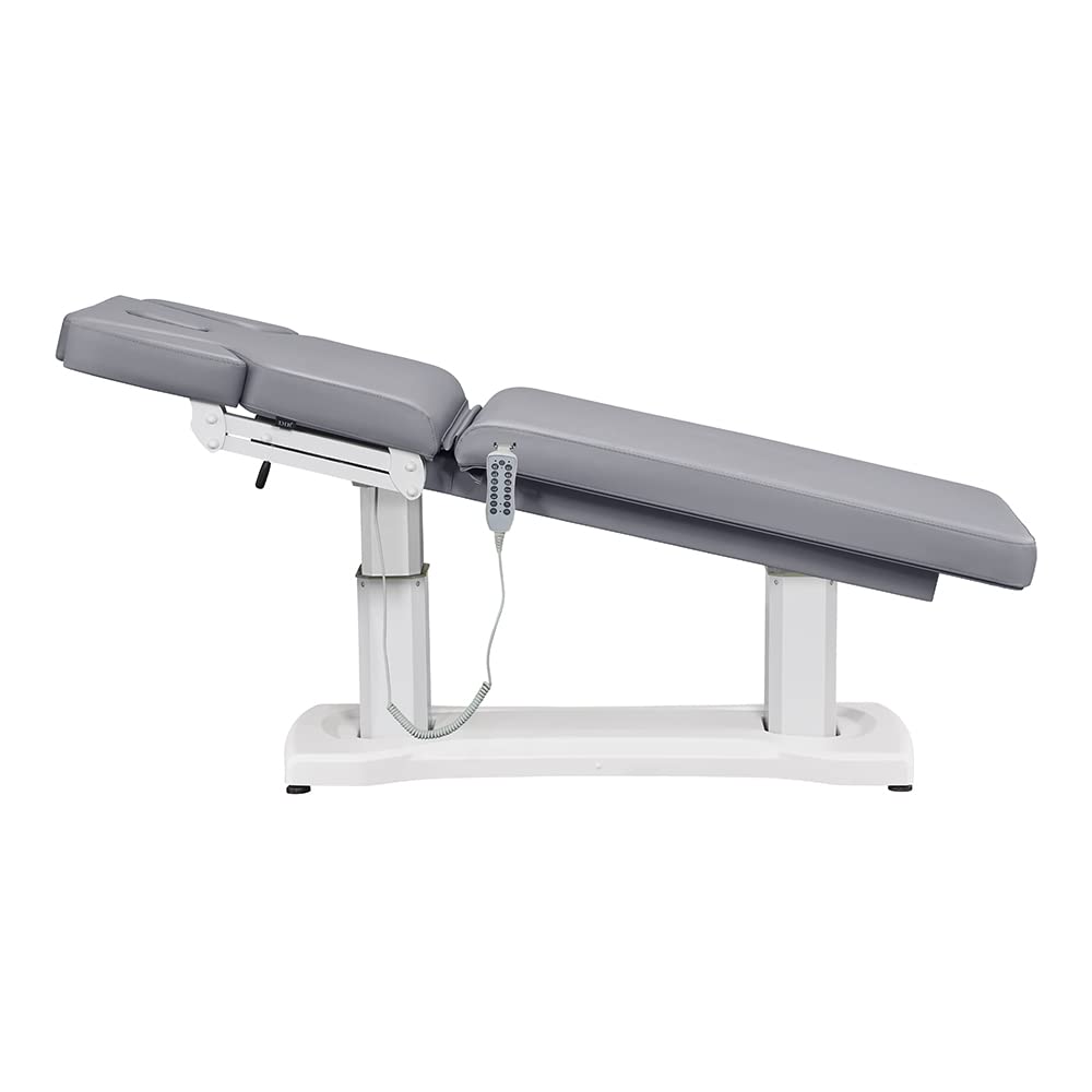 Electric Adjustable Medical Spa Massage Table for Facial & Beauty Treatments - Professional Relaxation Bed for Home & Salon Use