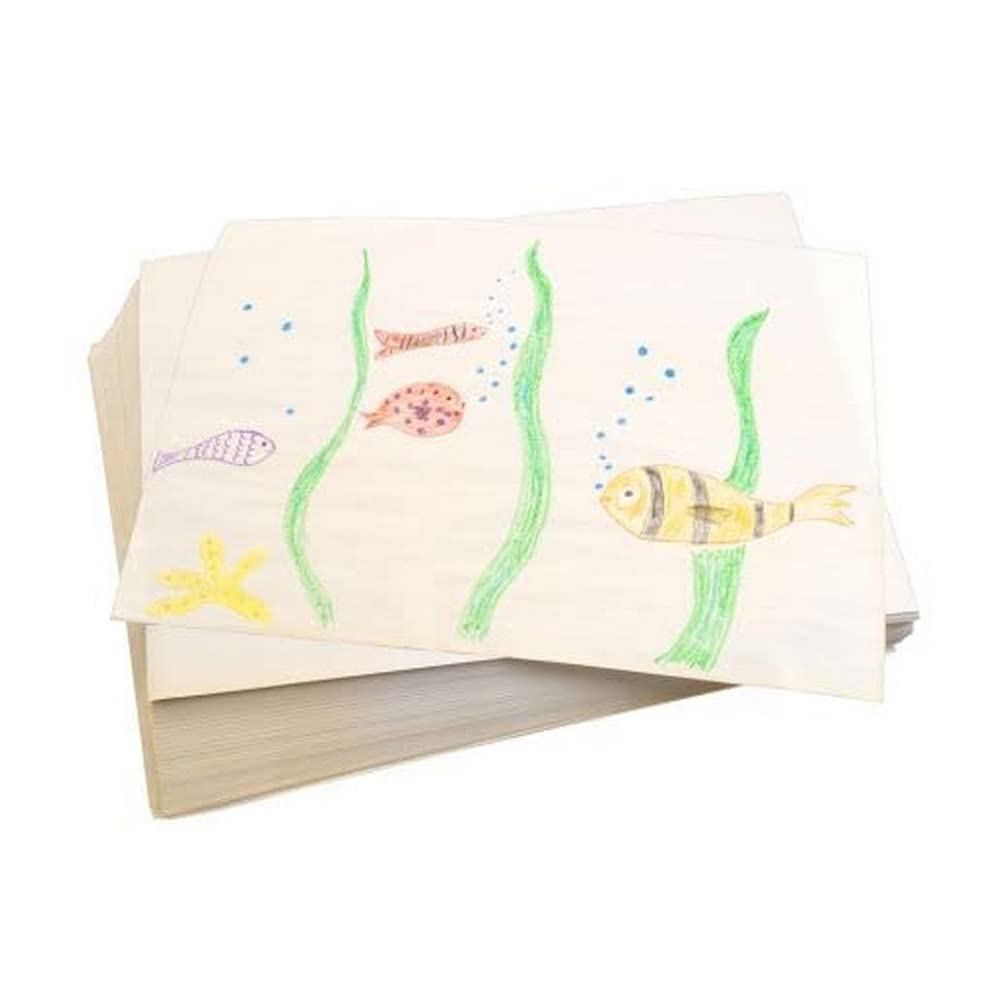 Premium Lightweight Art Newsprint Paper - 500 Sheets, 18