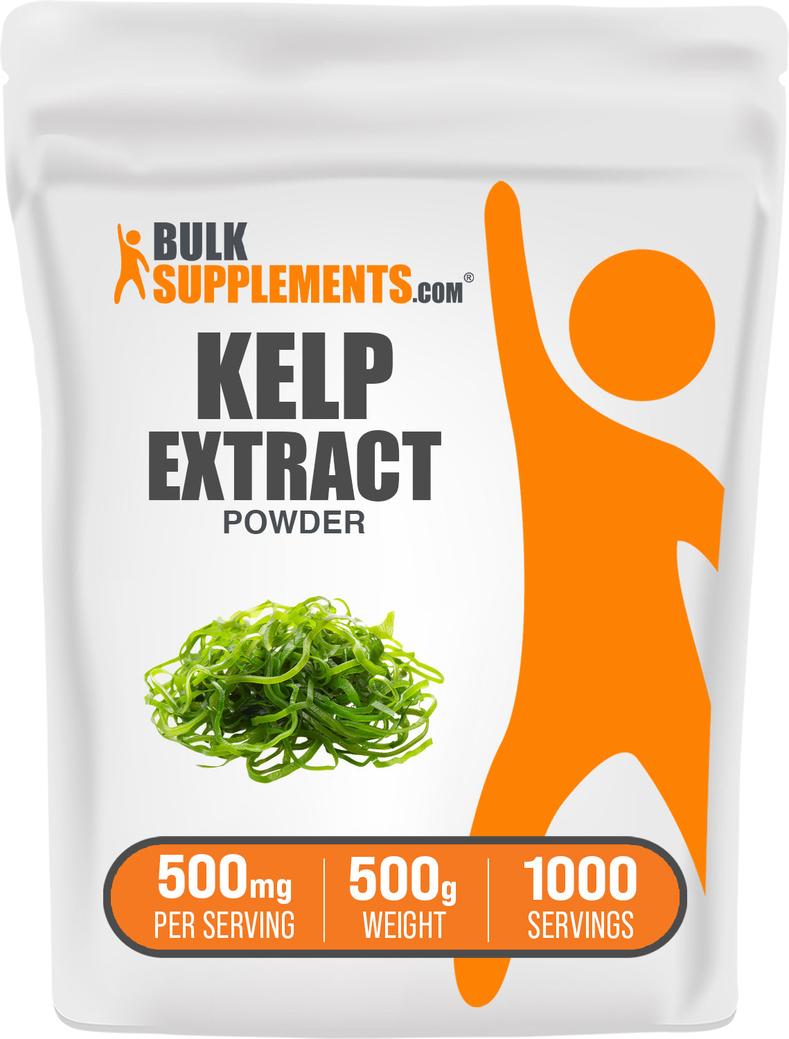 Organic Kelp Extract Powder for Skin & Hair Care - Rich in Iodine & Minerals - Vegan Superfood Supplement for Smoothies, Detox & Wellness