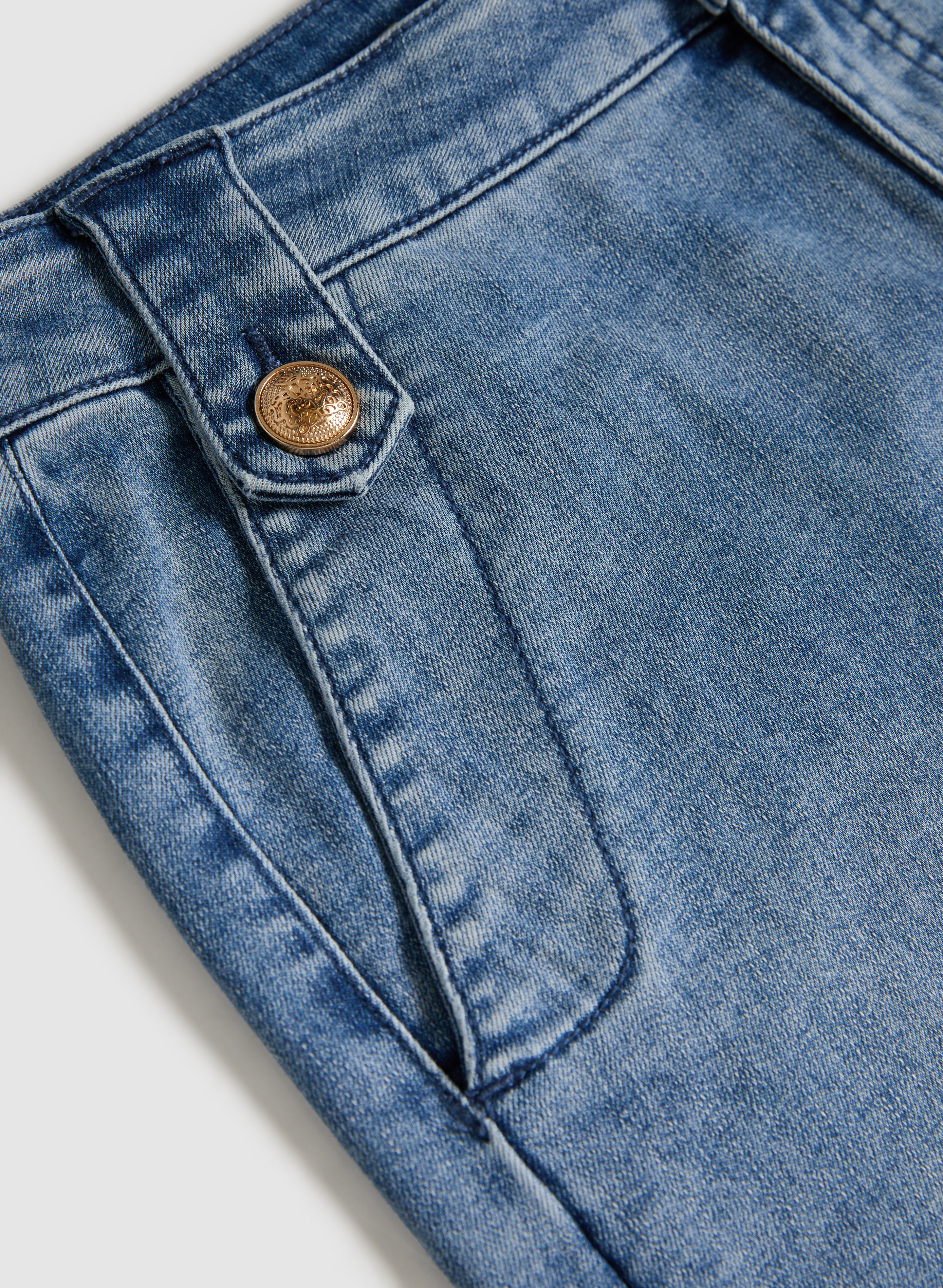Vintage Faded Wide Leg Jeans for Women - High Waist Distressed Denim Pants - Casual & Boho Style for Everyday Wear, Street Fashion, and Music Festivals