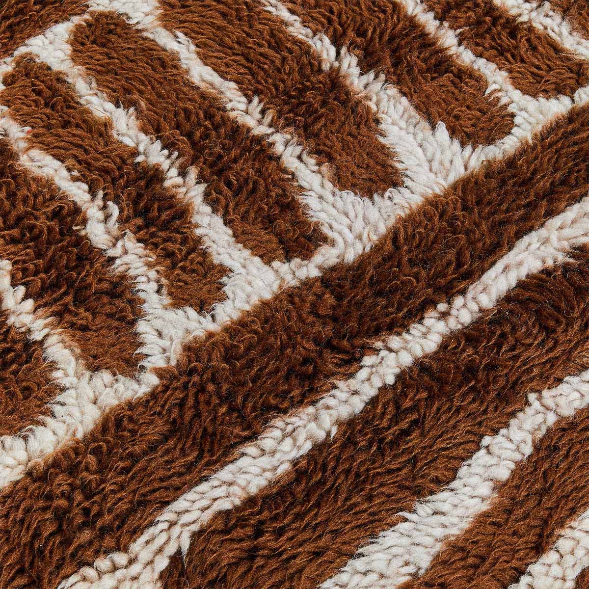 Bonnie Neil Grid Rug - Modern Non-Slip Area Rug for Living Room, Bedroom, Office - Soft & Durable Home Decor for Indoor Spaces