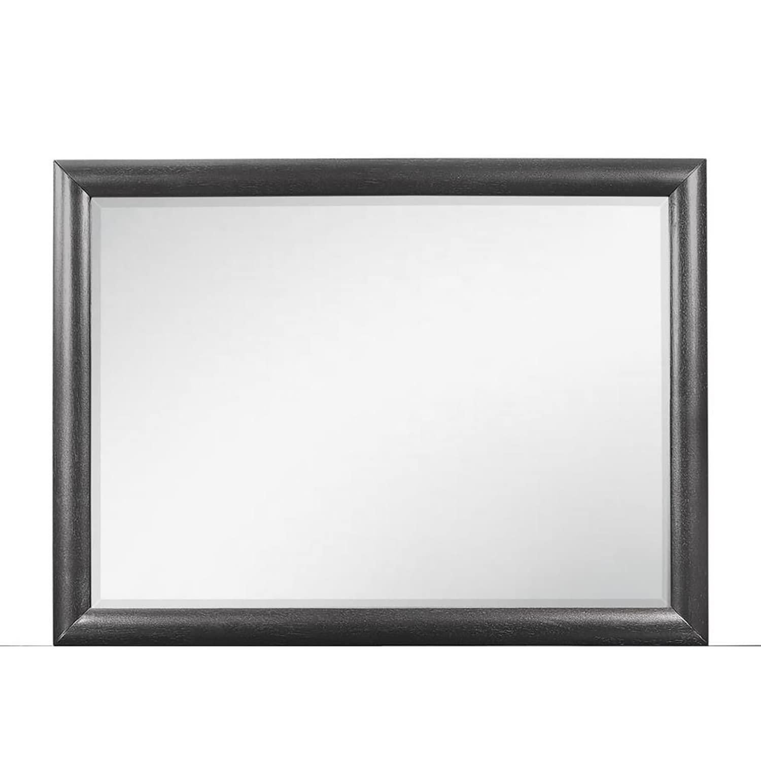 Global Furniture USA Grey MR Jordyn Textured Mirror - Elegant Wall Decor for Living Room, Bedroom & Entryway