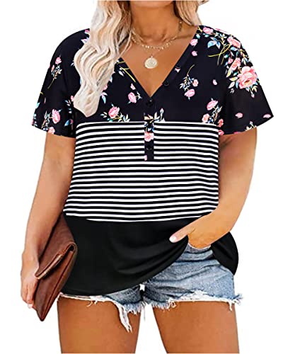 A9n-black Floral