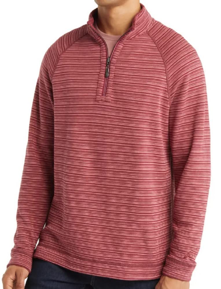 Tommy Bahama Flip Breaker Reversible Half Zip Pullover - Lightweight Beach Cover Up for Men | Perfect for Surfing, Poolside Lounging & Summer Vacations