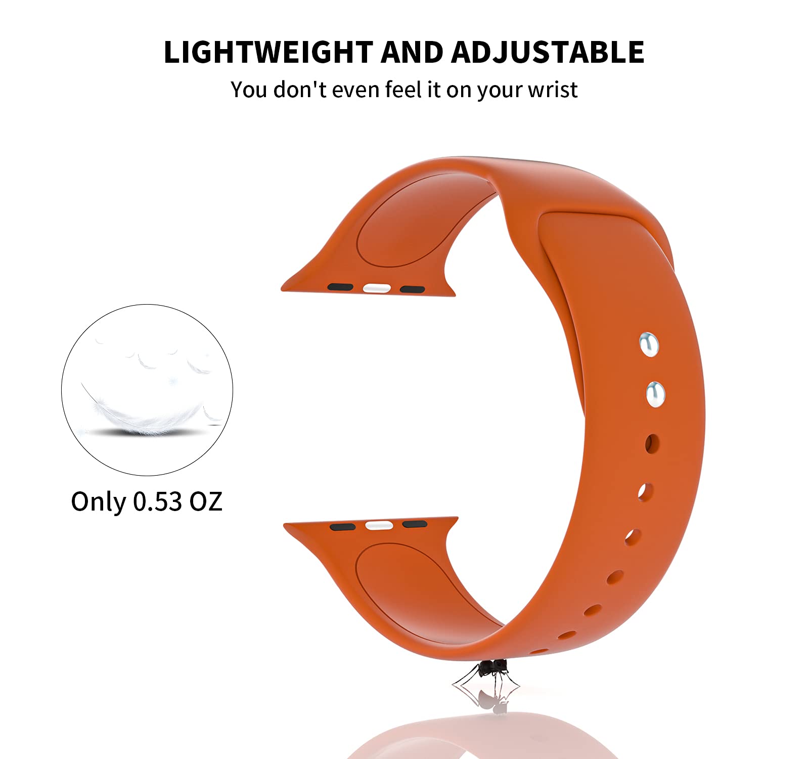 3 Pack Soft & Breathable Silicone Sport Bands Compatible with Apple Watch 38mm 40mm 41mm 42mm 44mm 45mm - Replacement Straps for iWatch Series 7/6/5/4/3/2/1/SE - Perfect for Gym, Running & Everyday Wear