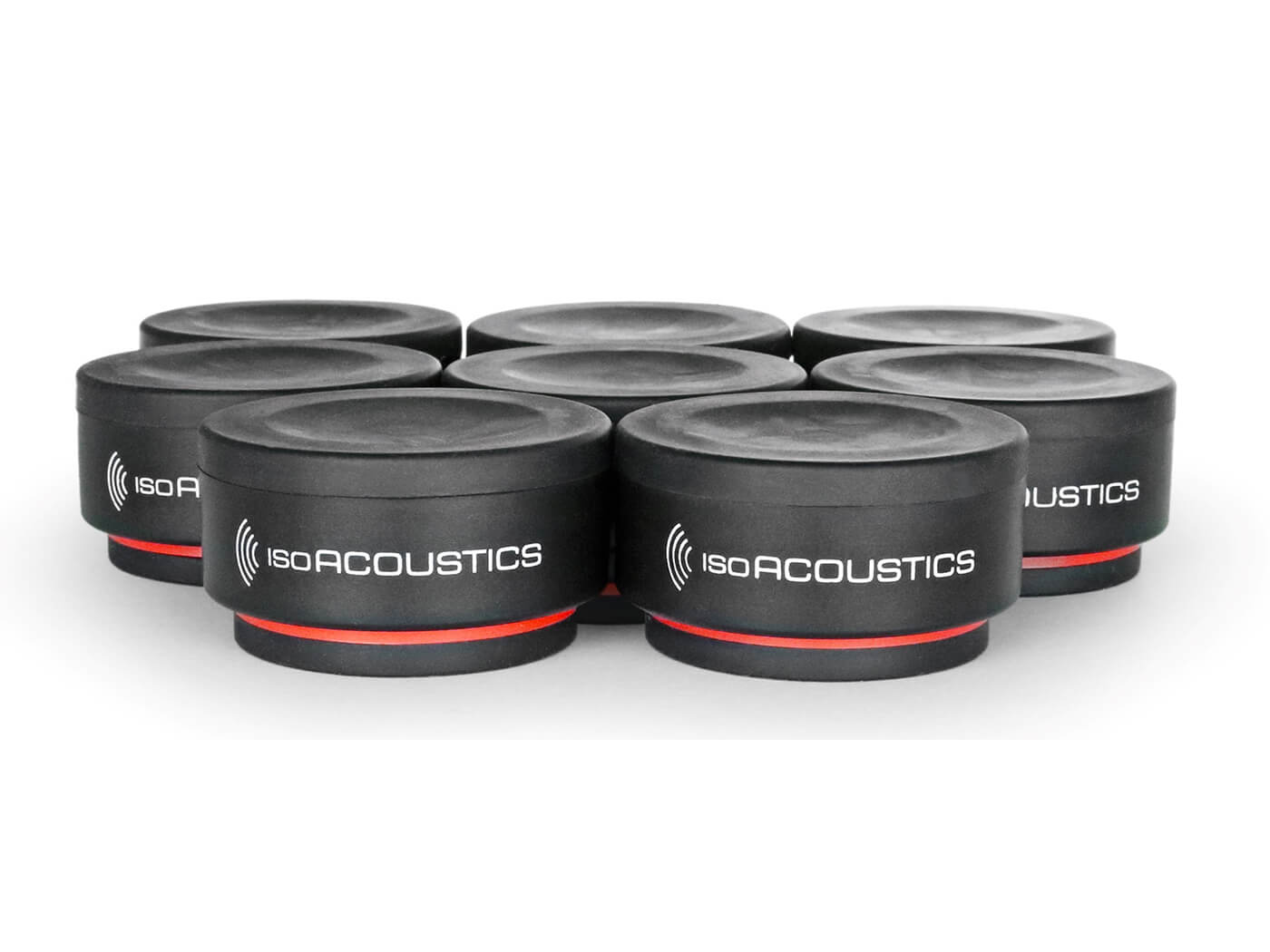 IsoAcoustics Iso Pucks - Premium Audio Isolation Feet for Speakers & Studio Monitors | Reduce Vibrations & Improve Sound Clarity | Perfect for Home Studios, DJ Setups & Hi-Fi Systems