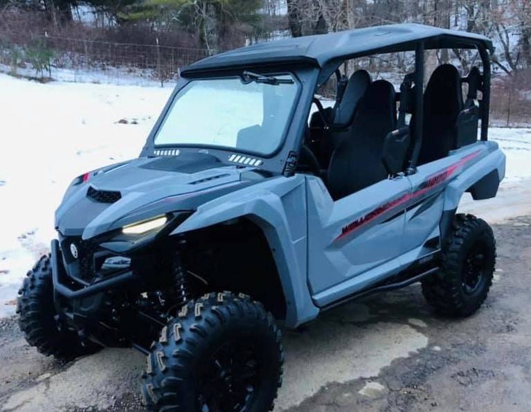 EMP Wolverine RMAX 1000 & X2 R Spec 850 ATV/UTV Windshield - Durable Polycarbonate Glass for Off-Roading, Hunting & Farm Work - Fits 2015-2023 Models