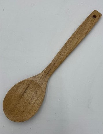 12-Pack Natural Bamboo Wooden Spoons for Cooking, Stirring & Serving - Eco-Friendly Kitchen Utensils - Perfect for Soups, Salads & Baking - 400/CS