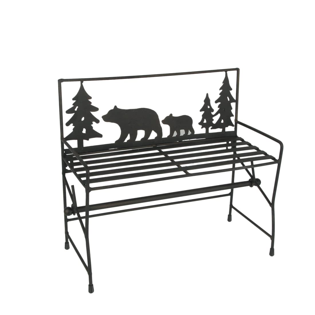 Stainless Steel Bear-Shaped Wall Mounted Paper Towel Holder - Rustic Kitchen & Cabin Decor for Towels, Napkins & Utensils - Perfect for Farmhouse, Cabin, or Country Style Homes