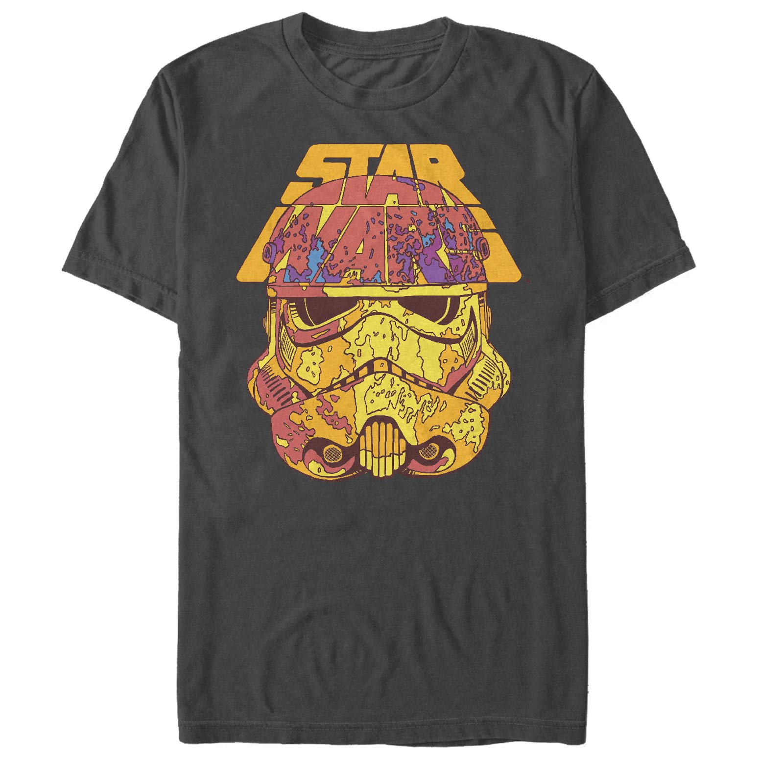 Men's Star Wars Stormtrooper Helmet Graphic T-Shirt | Solo: A Star Wars Story Inspired | Casual Wear & Cosplay Costume
