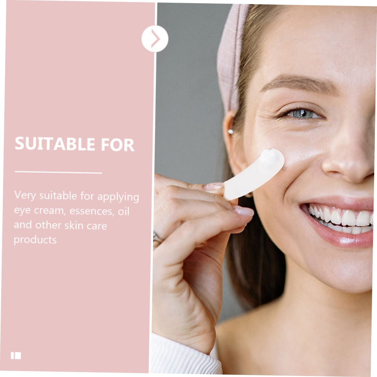 Healeved Cosmetic Cream Scoops - Eye Cream Stick & Facial Cream Applicator Tool for Precise Non-Waste Application | Perfect for Travel, Makeup Bags & Skincare Routine