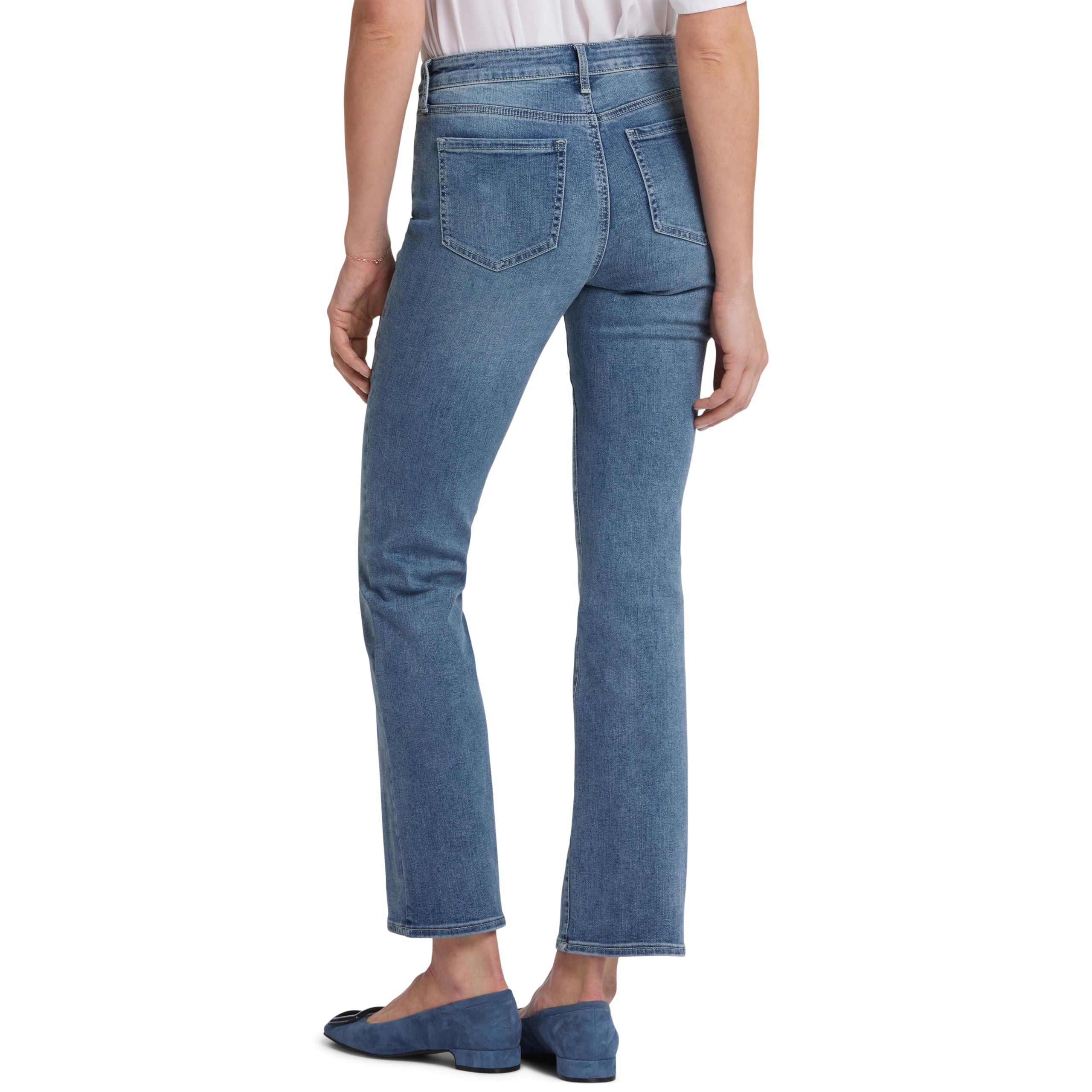 NYDJ Women's Barbara Bootcut Fit Stretch Denim Jeans - Comfortable & Flattering Bootcut Jeans for Work, Casual Wear & Everyday Outfits