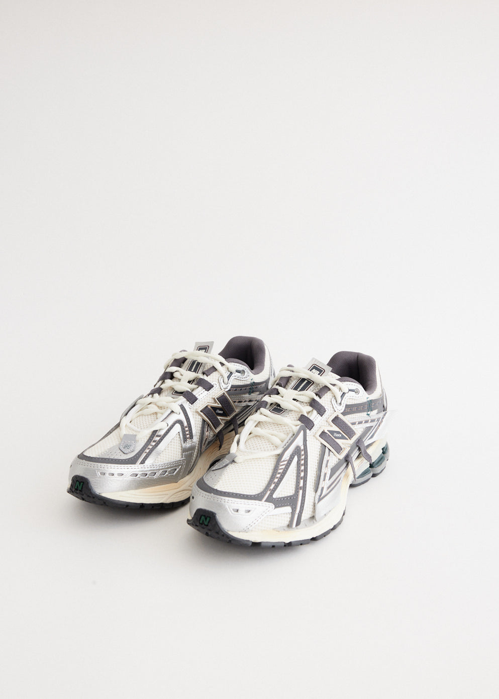 1906AD 'Tech Explosion' Silver Metallic Sneakers - Retro Futuristic Running Shoes for Men & Women | Perfect for Casual Wear, Gym Workouts, and Street Style Fashion