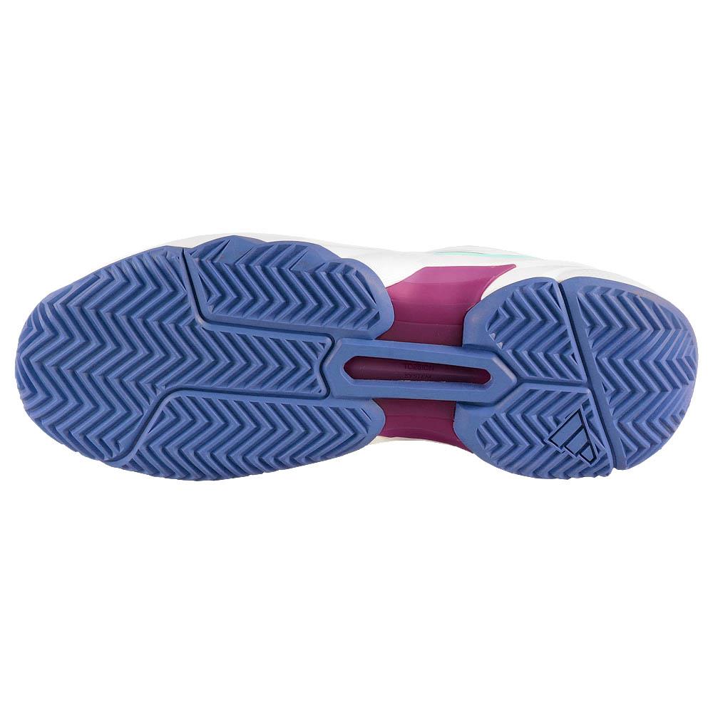 Adidas Women's CourtJam Control 3 Tennis Shoes - Semi Flash Aqua/White - Perfect for Casual Wear & Court Performance