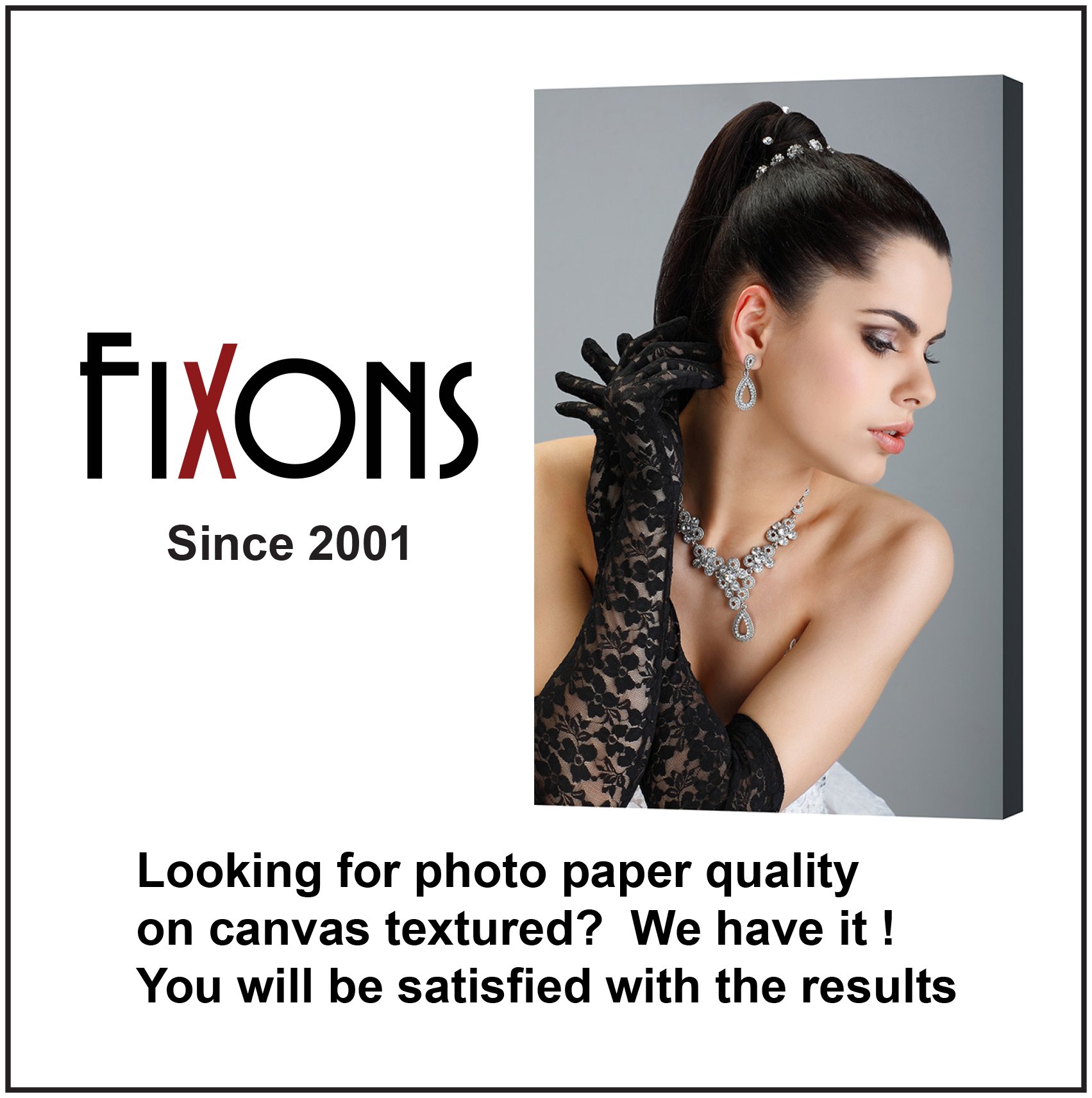 Premium Satin Canvas Roll for Canon Inkjet Printers - 36