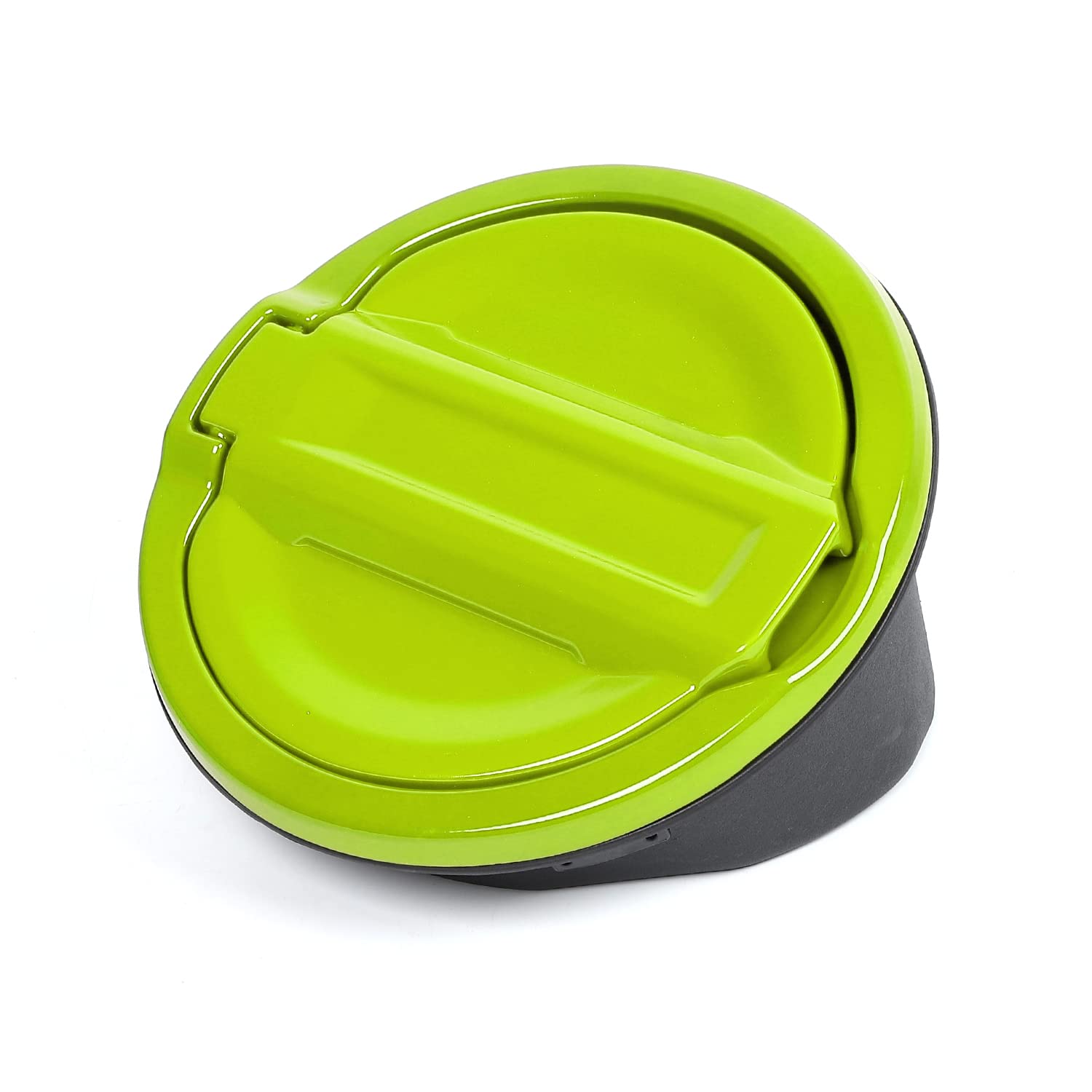 Aluminum Alloy Fuel Tank Cover Gas Cap for 2018-2024 Jeep Wrangler JL (2/4 Door) - Durable Exterior Accessory in Green | Off-Road Protection & Style Upgrade
