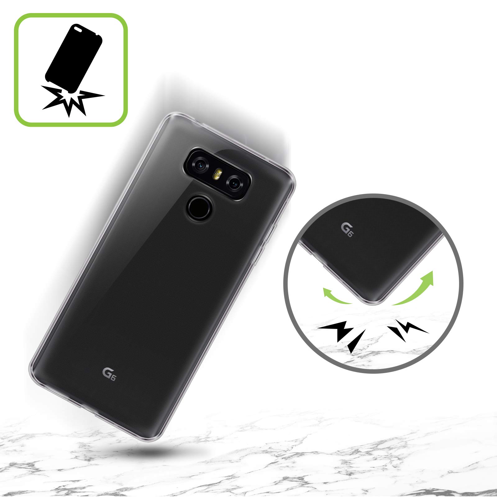 Head Case Designs LG G8 ThinQ Case - Officially Licensed Sunflower Field Floral Soft Gel Phone Cover for Everyday Protection & Style