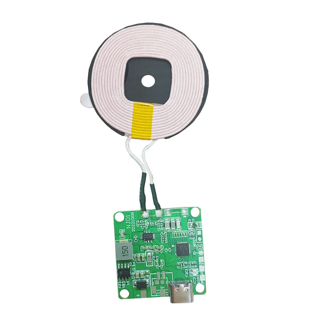 Gikfun 20W Qi Wireless Charger Module Coil - Fast Car Charging DIY Kit with Universal Type-C Interface EK1984 - Perfect for DIY Projects, Smartphones, and In-Car Charging Solutions