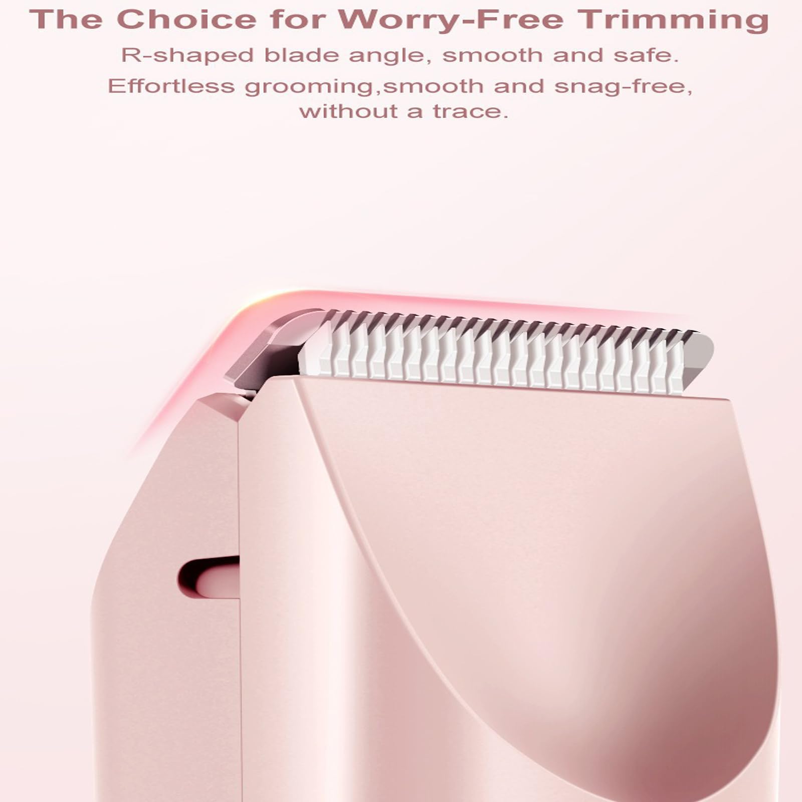 2025 Upgraded 2-in-1 Electric Shaver for Women - Rechargeable Wet/Dry Body Trimmer with Accessories | Home & Travel Use | Smooth Shaving for Legs, Underarms & Bikini Area (Pink)
