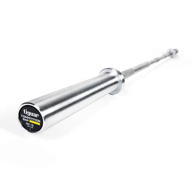 Olympic Weightlifting Bar - Tiguar TI WG0002 - Premium Olympic Barbell for CrossFit, Powerlifting & Home Gym Workouts - Perfect for Strength Training & Weightlifting Competitions