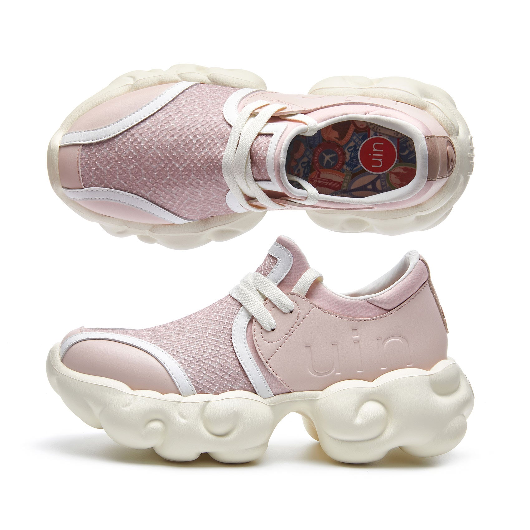 Sakura Pink Cloud VI Women's Casual Sneakers - Lightweight Comfortable Walking Shoes for Women - Perfect for Running, Gym, and Daily Wear