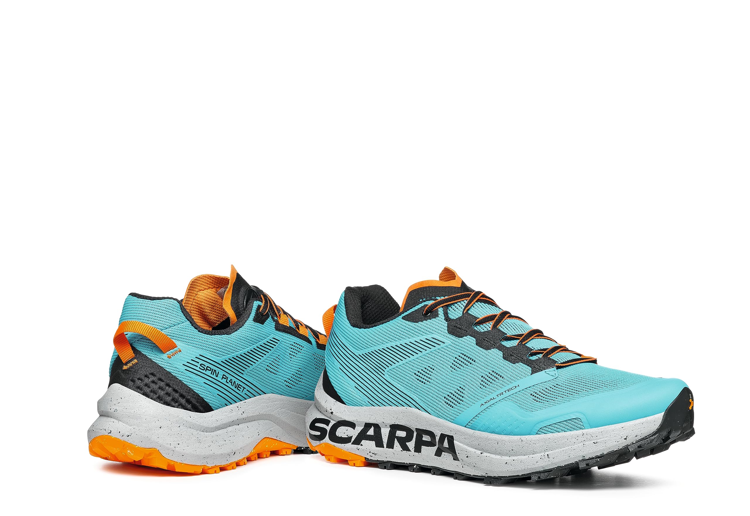 SCARPA Spin Planet Men's Trail Running Shoes - Blue/Black Size 44 | Lightweight & Durable for Hiking, Jogging & Outdoor Adventures