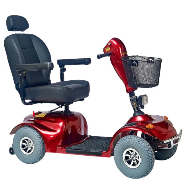 Golden Technologies Avenger 500lb Capacity Heavy Duty 4-Wheel Mobility Scooter GA541 - Ideal for Indoor & Outdoor Use, Shopping Malls, Parks, and Long-Distance Travel