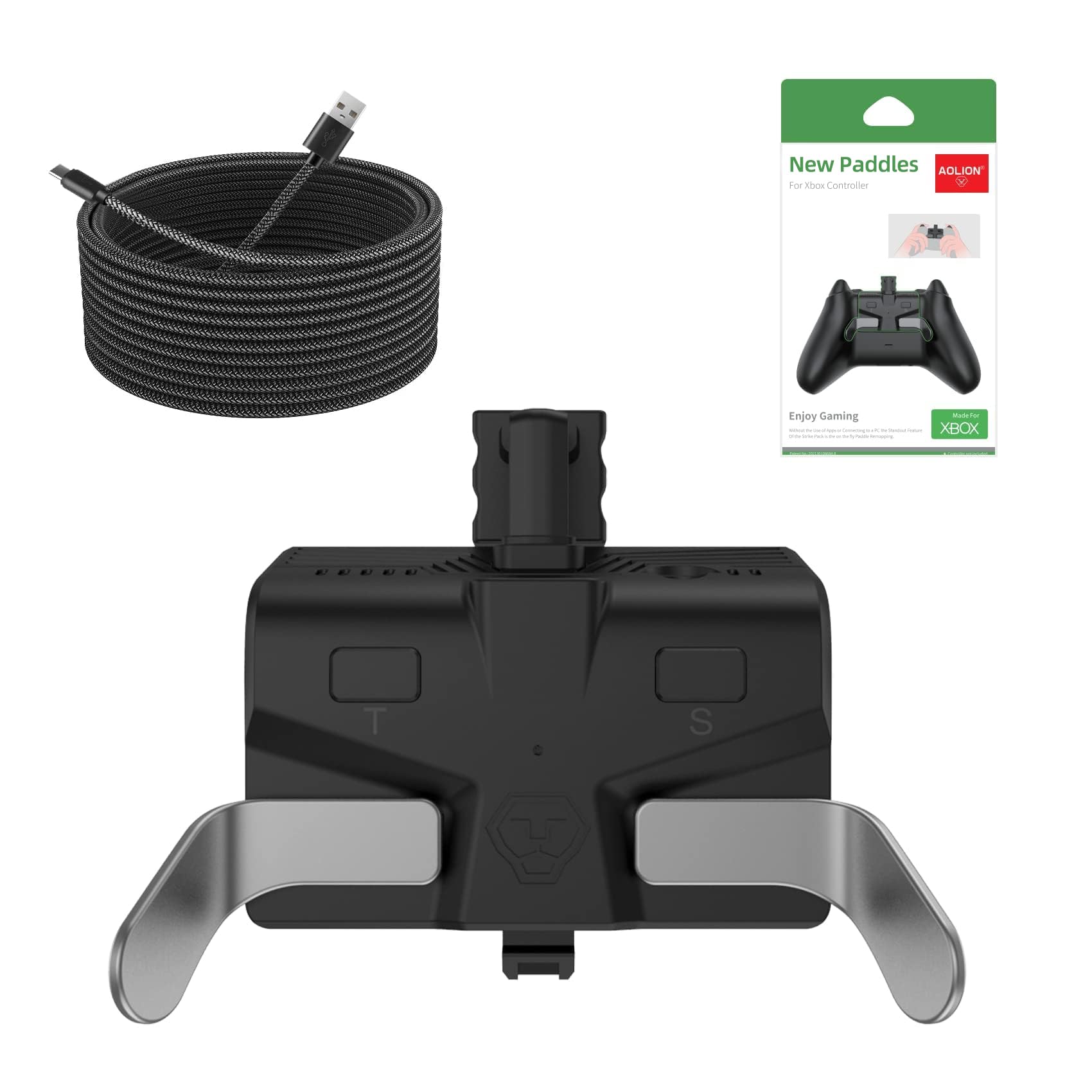 Xbox Series Controller Paddles - 2 Back Buttons, Memory Function for Gaming