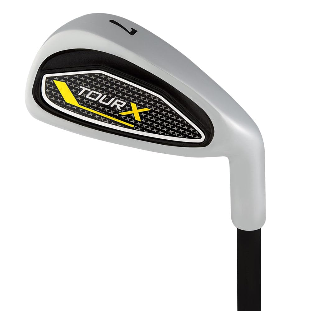 Merchants of Golf Tour X 5-Piece Junior Golf Club Set with Stand Bag - Right Handed for Kids Ages 5-7 | Graphite Shafts | Perfect for Beginners & Junior Golf Tournaments | Ideal Gift for Young Golf Enthusiasts