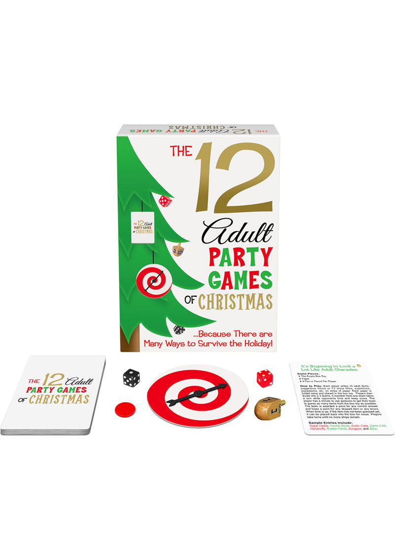 12 Fun Adult Christmas Party Games for Holiday Gatherings - Perfect for Family & Friends Festive Celebrations