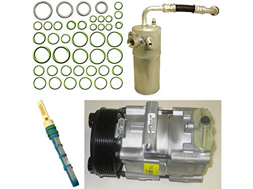 Ford F150 4.6L V8 A/C Compressor Kit (1999-2003) - High Performance Replacement Part for Cool Air Conditioning - Perfect for Summer Driving & Off-Road Adventures