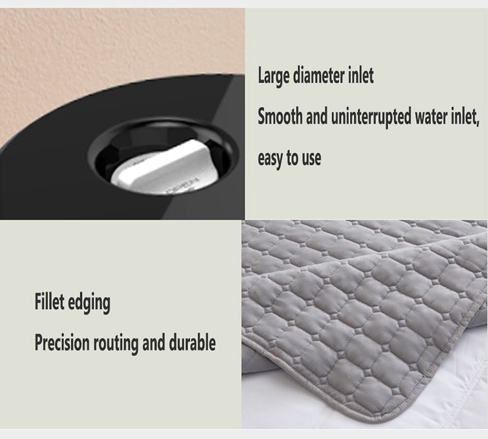 Electric Heated Mattress Pad with Water Circulation - Ultra Quiet, No EMF, Winter Warmth (0.9x1.8M) - Perfect for Cold Nights, Arthritis Pain Relief & Cozy Bedroom Comfort