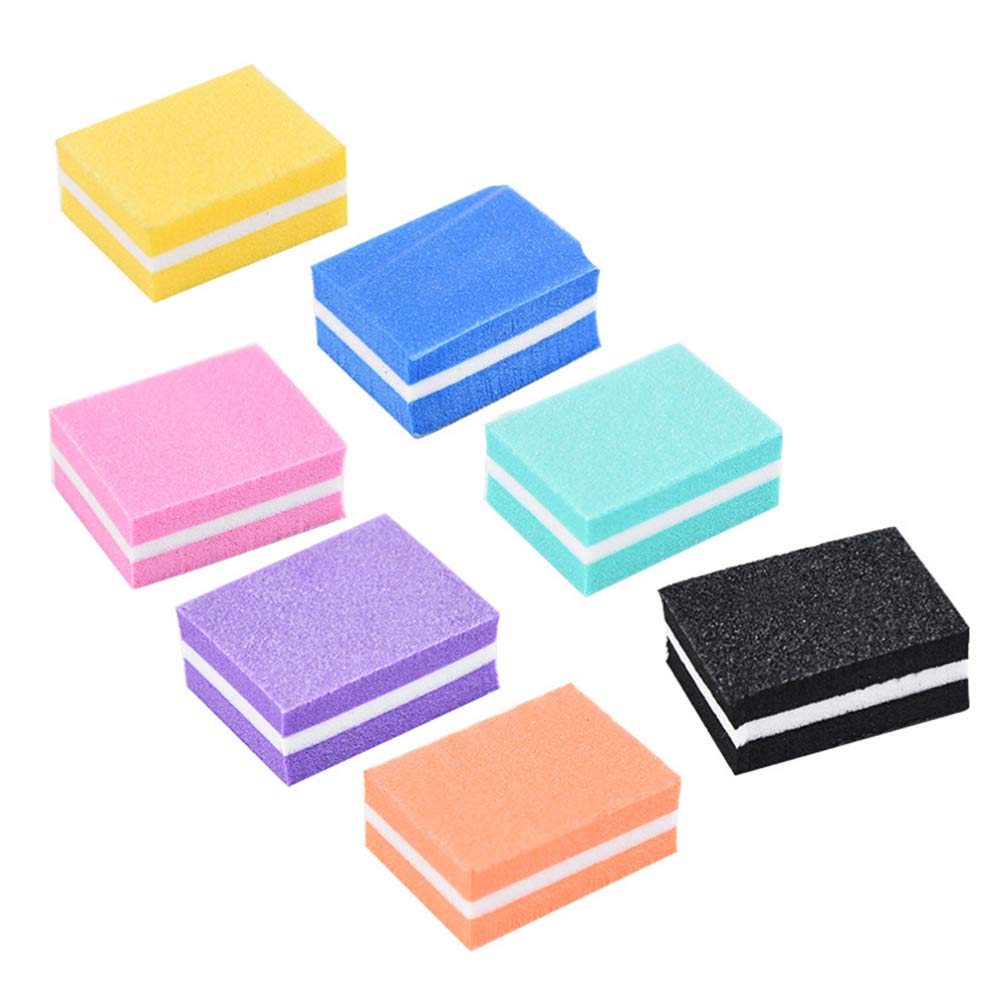 Beaupretty 21pcs Nail Files and Buffing Blocks Set - Double Sided Sanding Block, Nail Grinding Polishing Sandpaper for Manicure - Perfect for Home Nail Care & Professional Salon Use