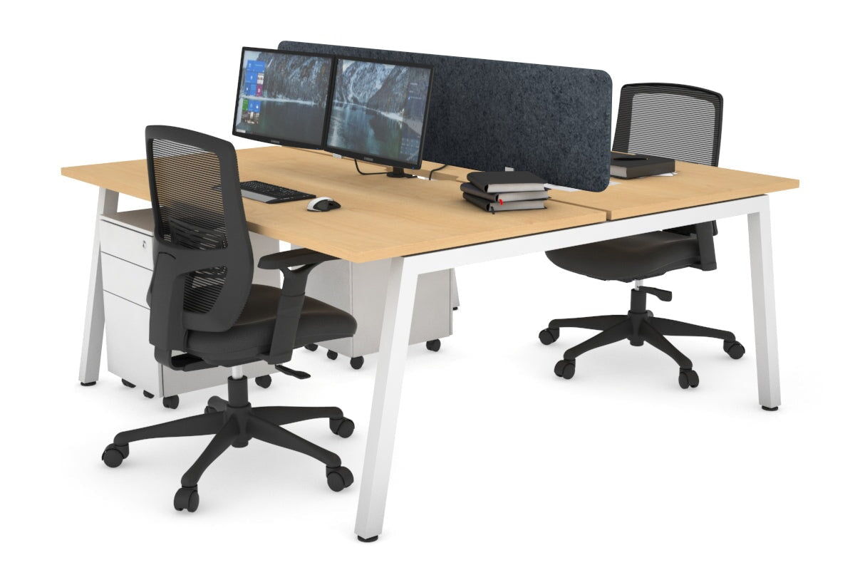 Quadro 2 Person Office Workstation - 47.2