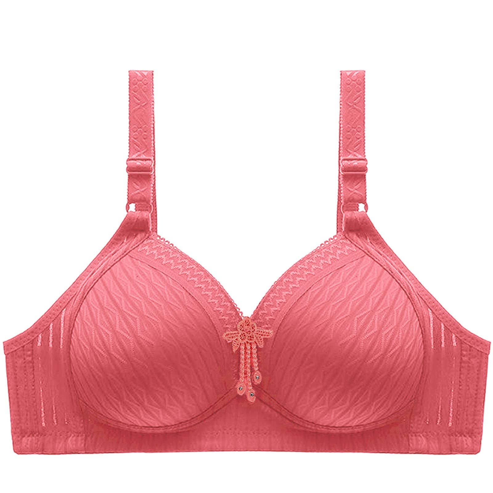 Wireless Bras for Women - Full Cup Seamless T-Shirt Bralette with Light Padding, All-Day Comfort & Lift Support - Perfect for Yoga, Workouts, and Everyday Wear
