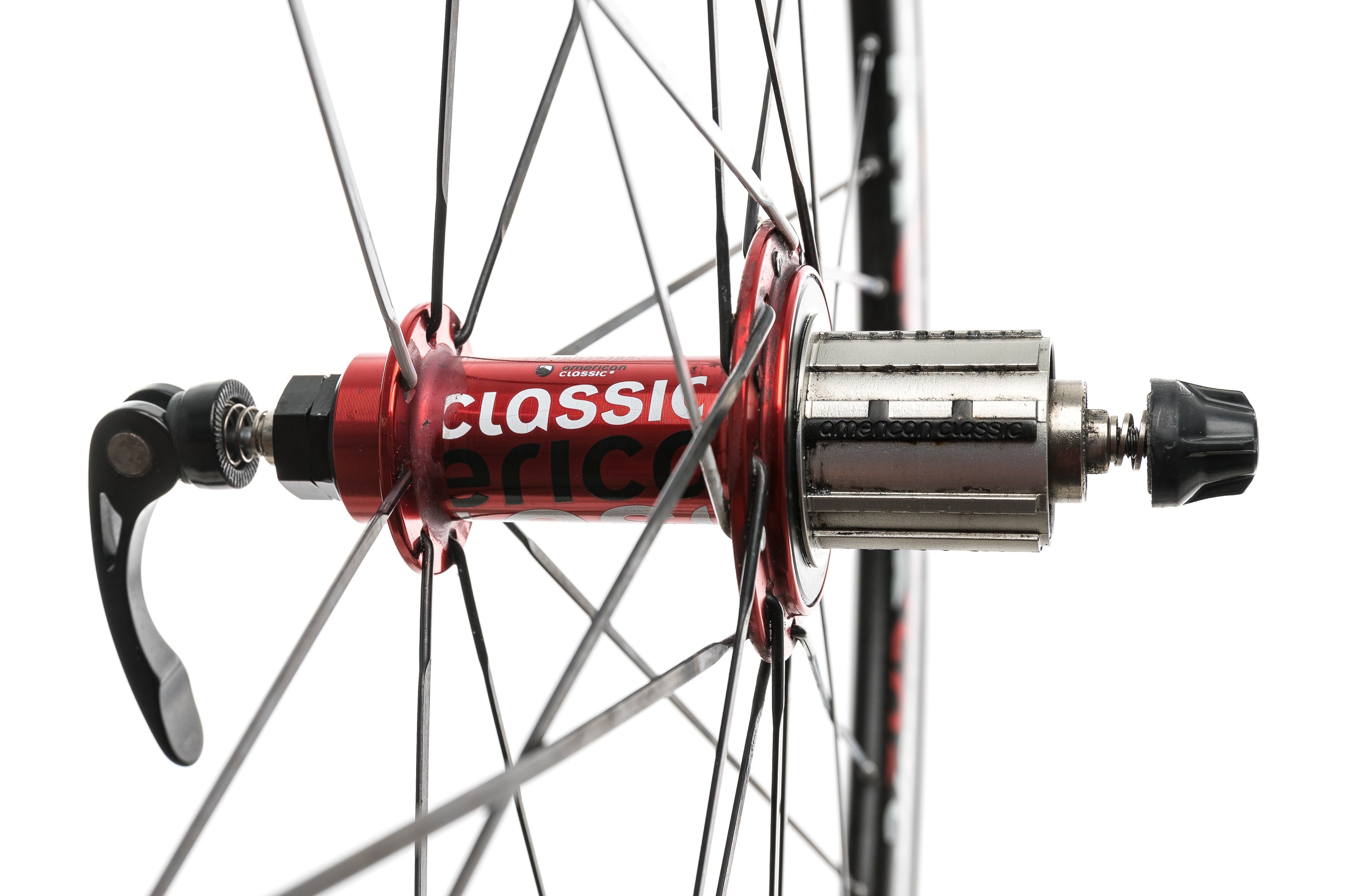 American Classic 58 Carbon/Alloy Clincher 700c Wheelset - Lightweight Road Bike Wheels for Racing & Performance Cycling | Perfect for Road Racing, Triathlons & Training