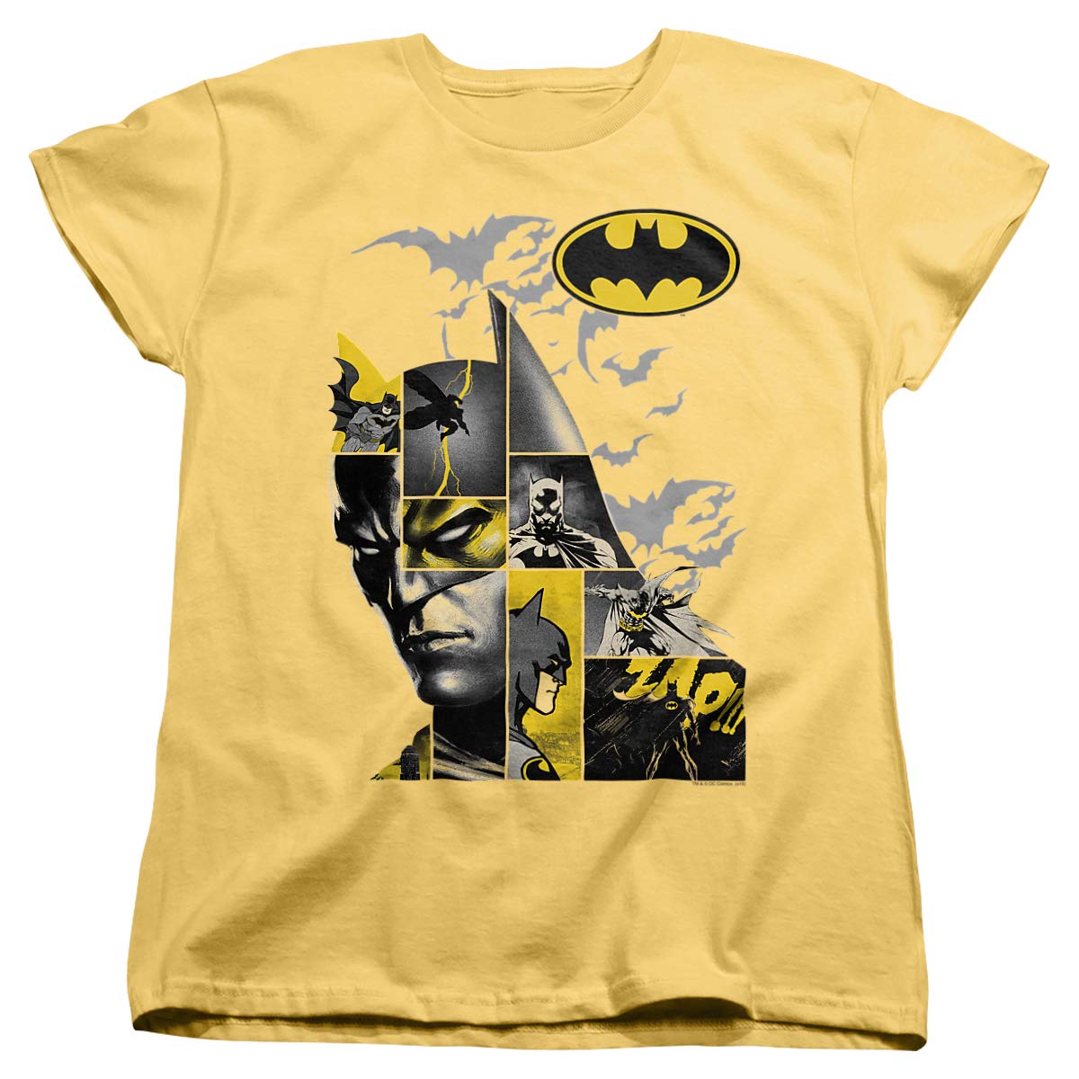 Batman Long Live Women's T-Shirt | Superhero Graphic Tee | DC Comics Fan Apparel | Casual Wear & Cosplay Costume for Comic Con & Halloween