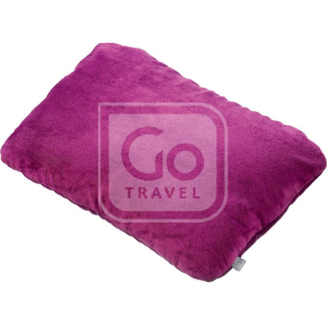 Go Travel Pillow Duo - Ultra Soft Memory Foam Neck Pillow for Airplane, Car & Office - Perfect for Travel, Long Flights & Work Comfort