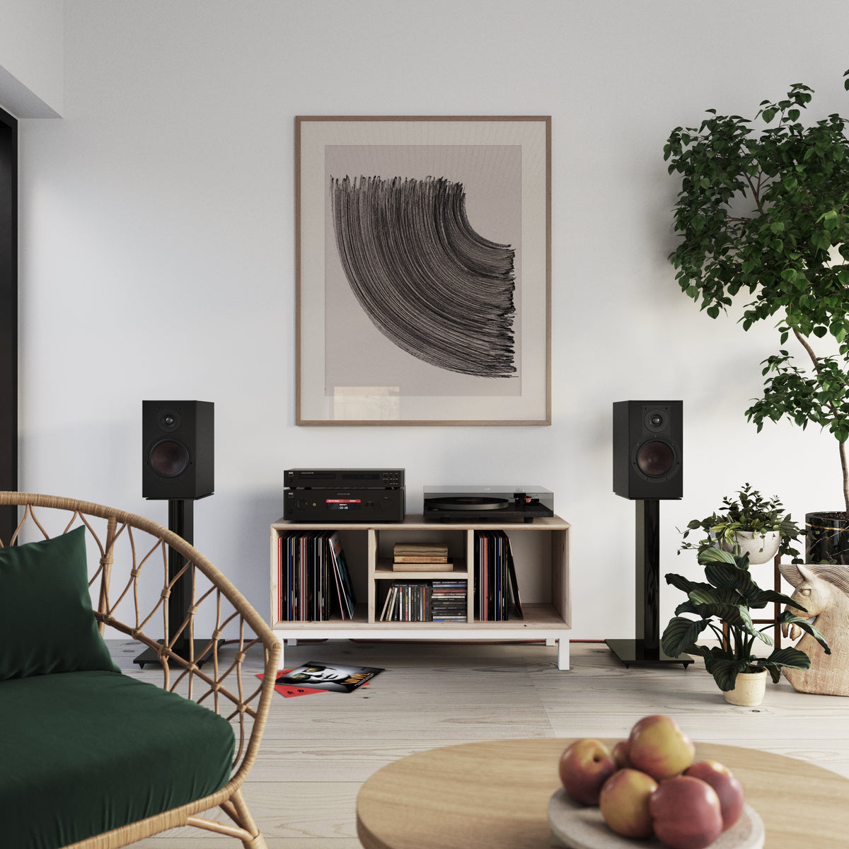 DALI Opticon 2 MK2 High-End Bookshelf Speakers (Pair) - Premium HiFi Sound for Home Theater, Music Listening & Audiophile Setup