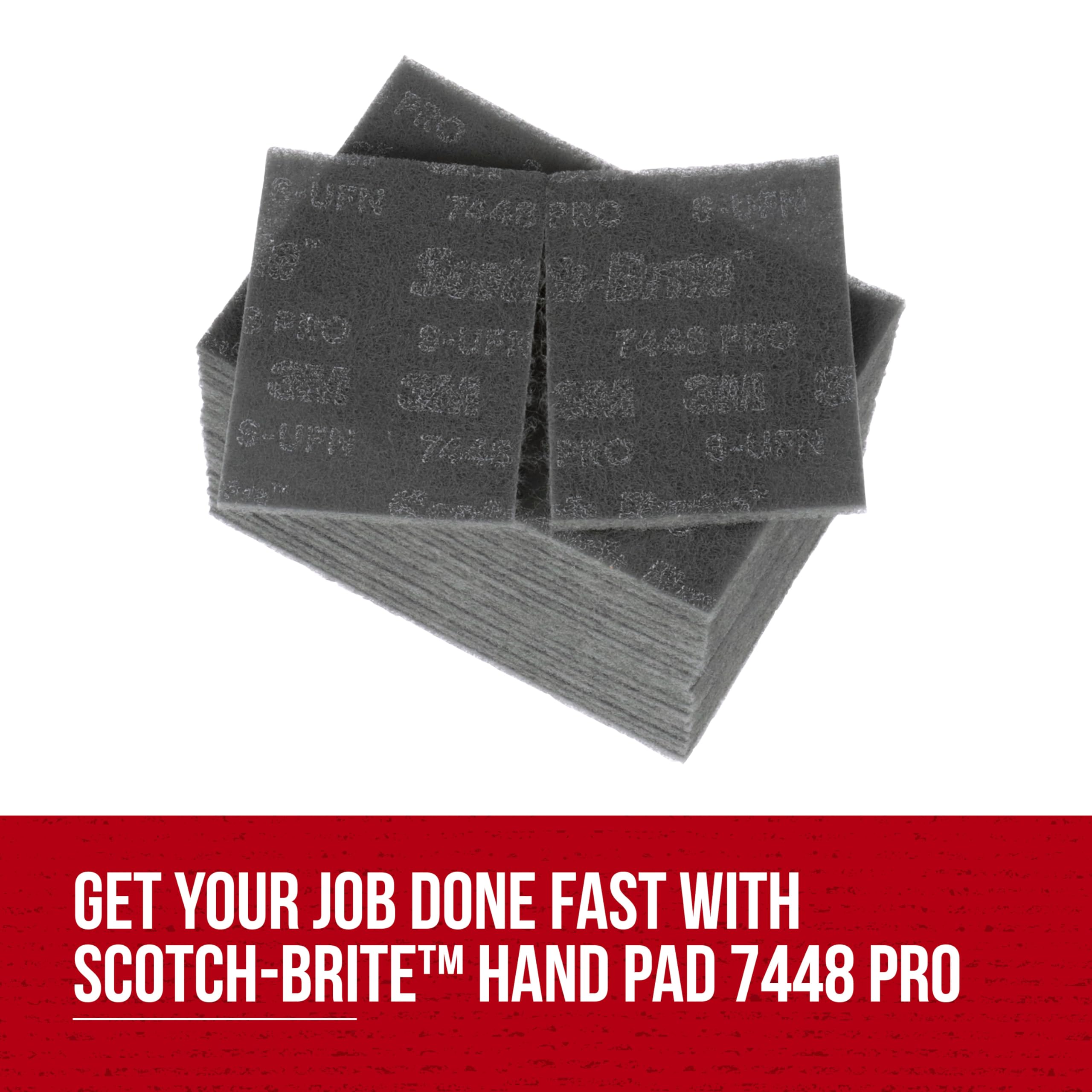 3M Scotch-Brite 7448 PRO Hand Sanding Pad - 6