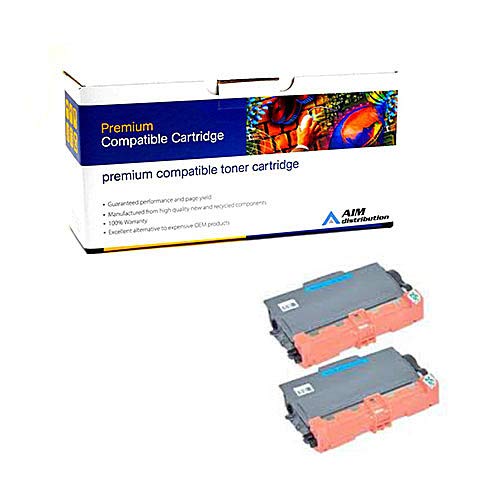 Brother TN-750 Compatible Toner Cartridge 2-Pack - High Yield 8000 Pages Replacement for Brother Printers - Perfect for Office & Home Printing Needs