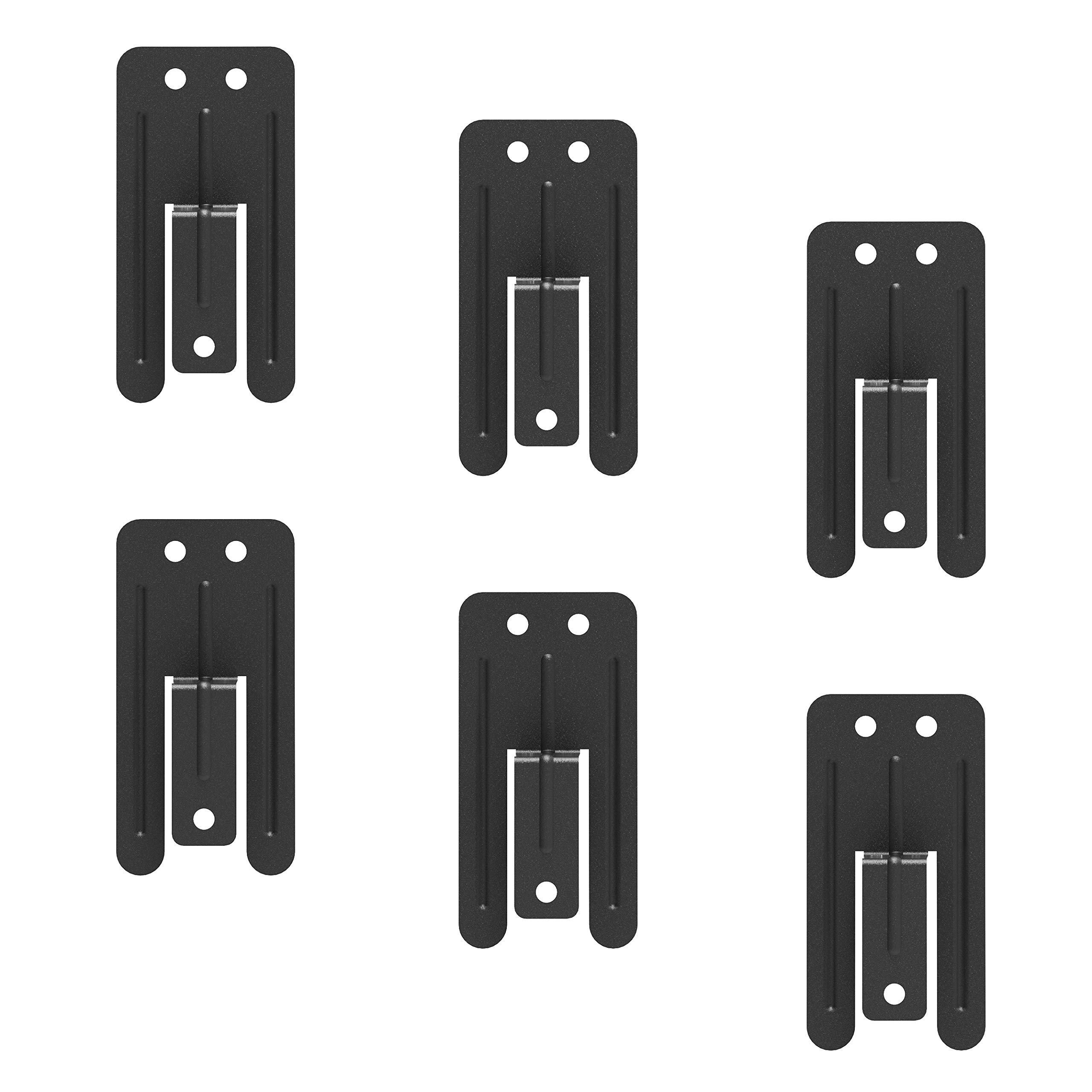 COMASACH 6-Pack Non-Slip Bed Frame Gaskets - Anti-Slip Mattress Baffle Pads for 0.47