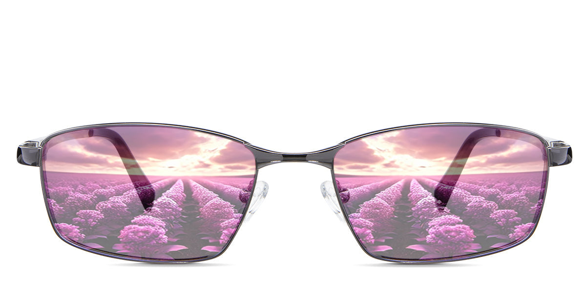 Juan Men Prescription Tinted Glasses - Blue Light Blocking & UV Protection for Computer Work, Reading, and Outdoor Activities