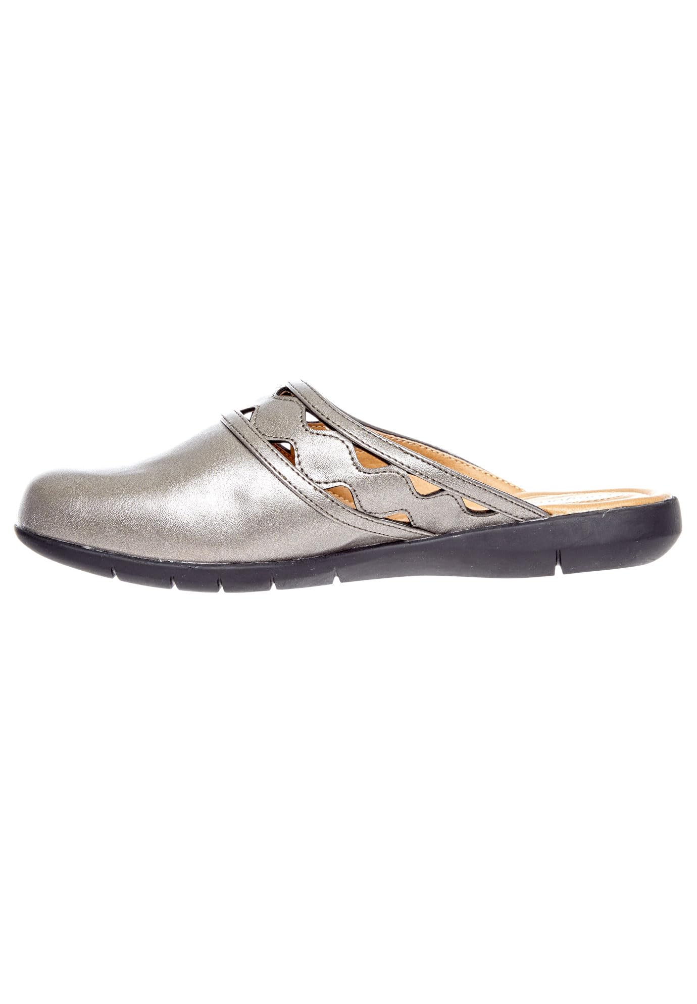 Comfortable Women's Wide Width The McKenna Mule Slip-On Shoes - Perfect for Home, Office & Casual Wear