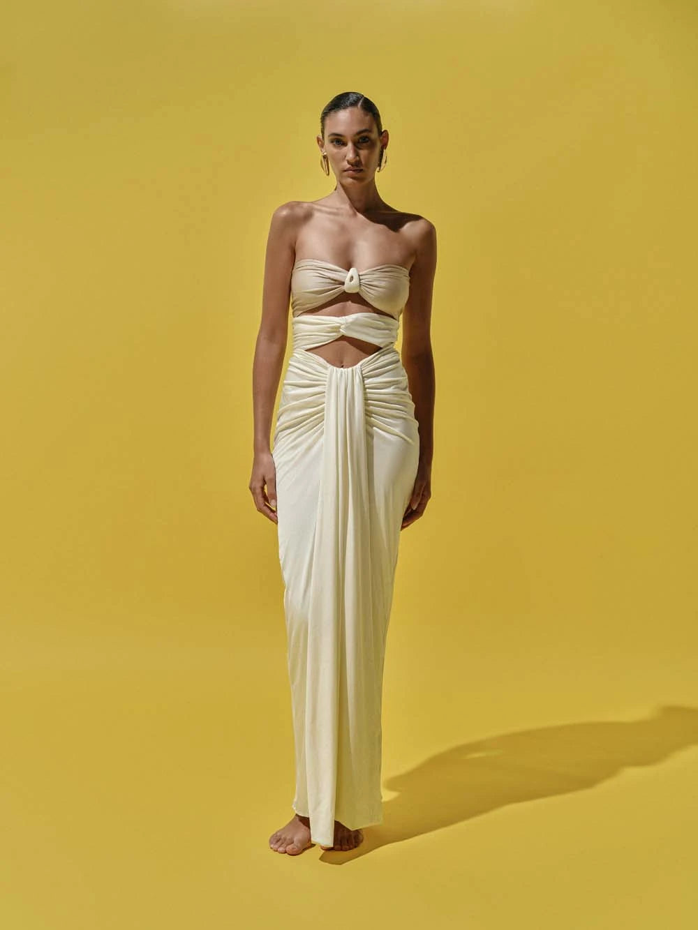 Elegant Giselle Maxi Dress for Women - Flowy Long Summer Dress with Floral Print - Perfect for Beach, Wedding & Vacation