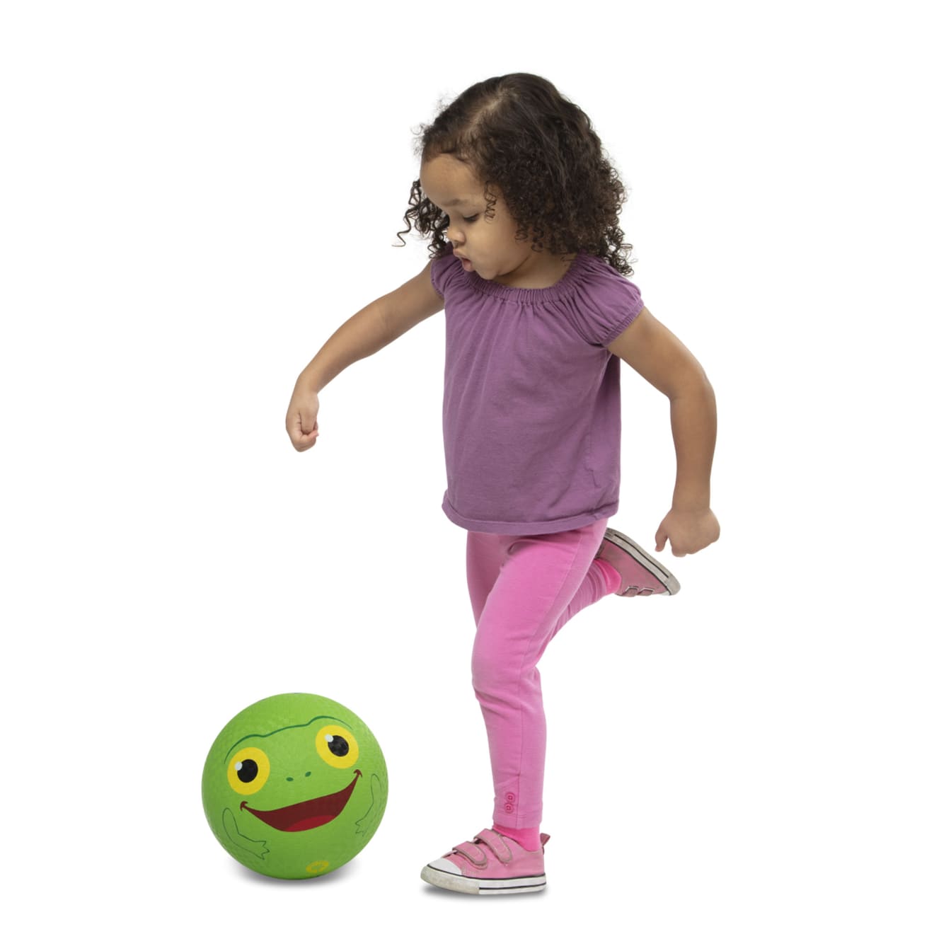 Froggy Kickball - Fun Outdoor Play Ball for Kids - Perfect for Backyard Games, School Recess, and Team Sports Activities