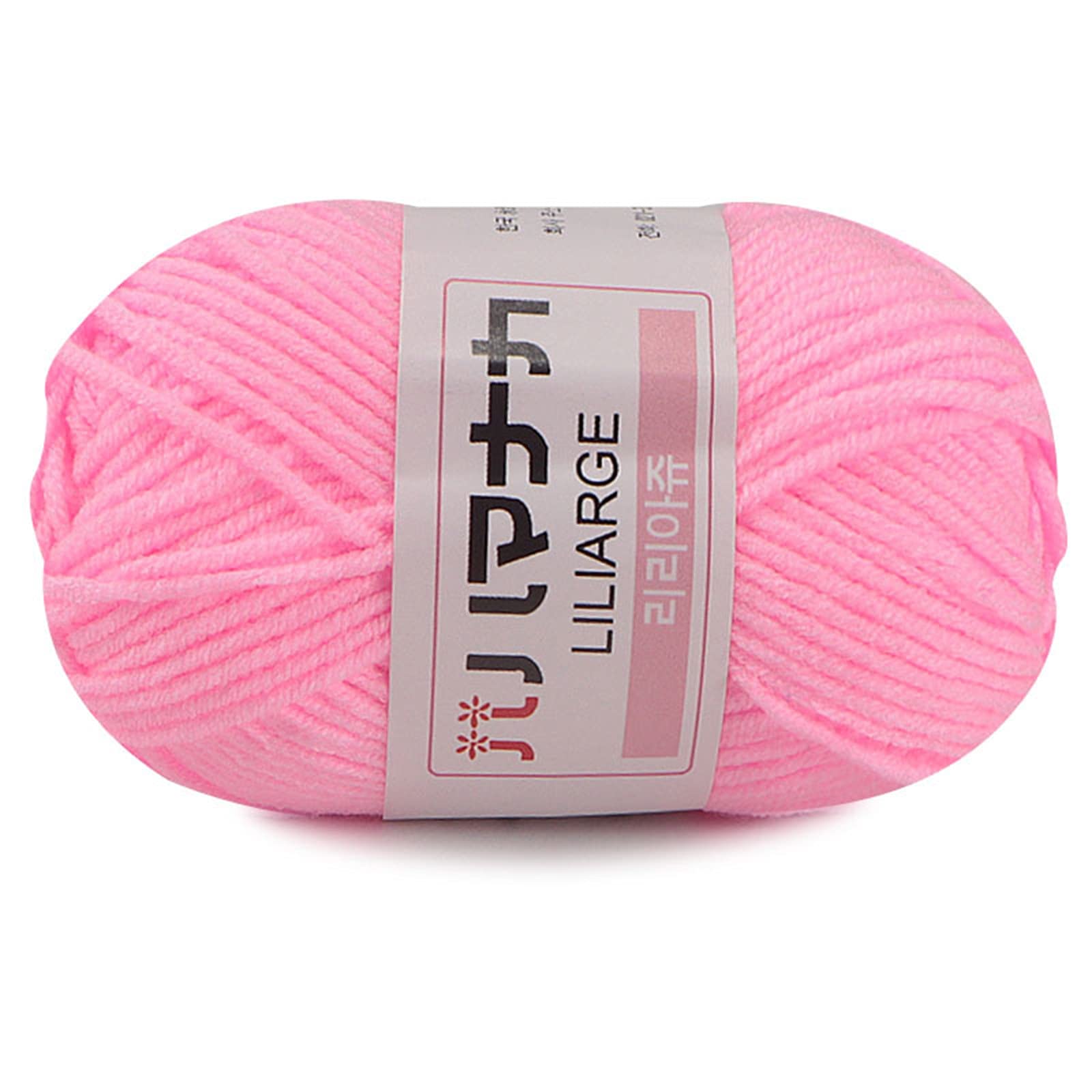 MPWEGNP Chunky Cotton Knitting Yarn - Soft Hand-Dyed Milk Cotton Blend for Crochet & Knitting Projects - 1PC Small Knitting Bag (40#, One Size) - Perfect for DIY Crafts, Baby Blankets, Scarves & Home Decor