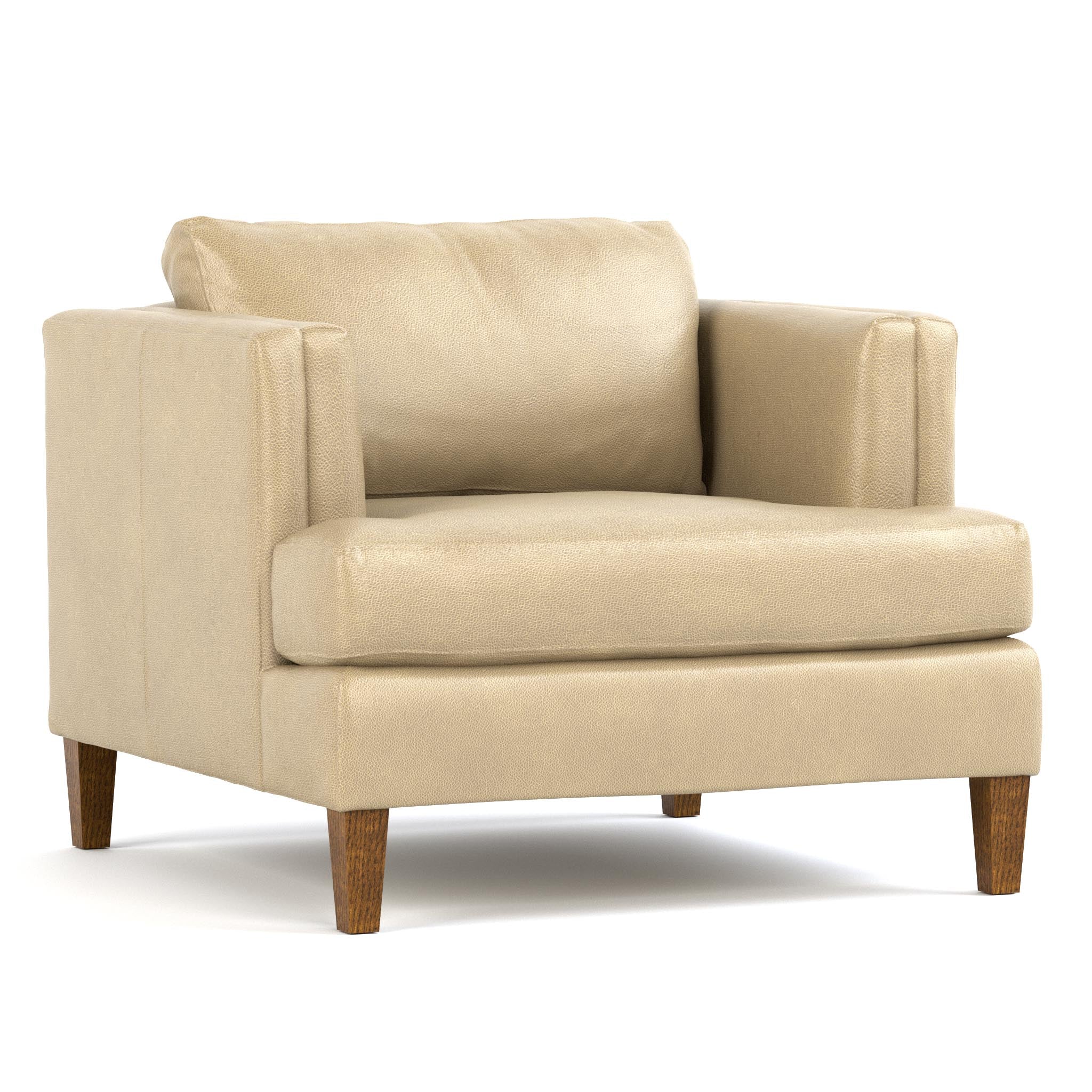 Surrey Hills Tuxedo Arm Chair - Elegant Upholstered Lounge Chair for Living Room, Office & Study - Premium Comfort Seating for Home Decor